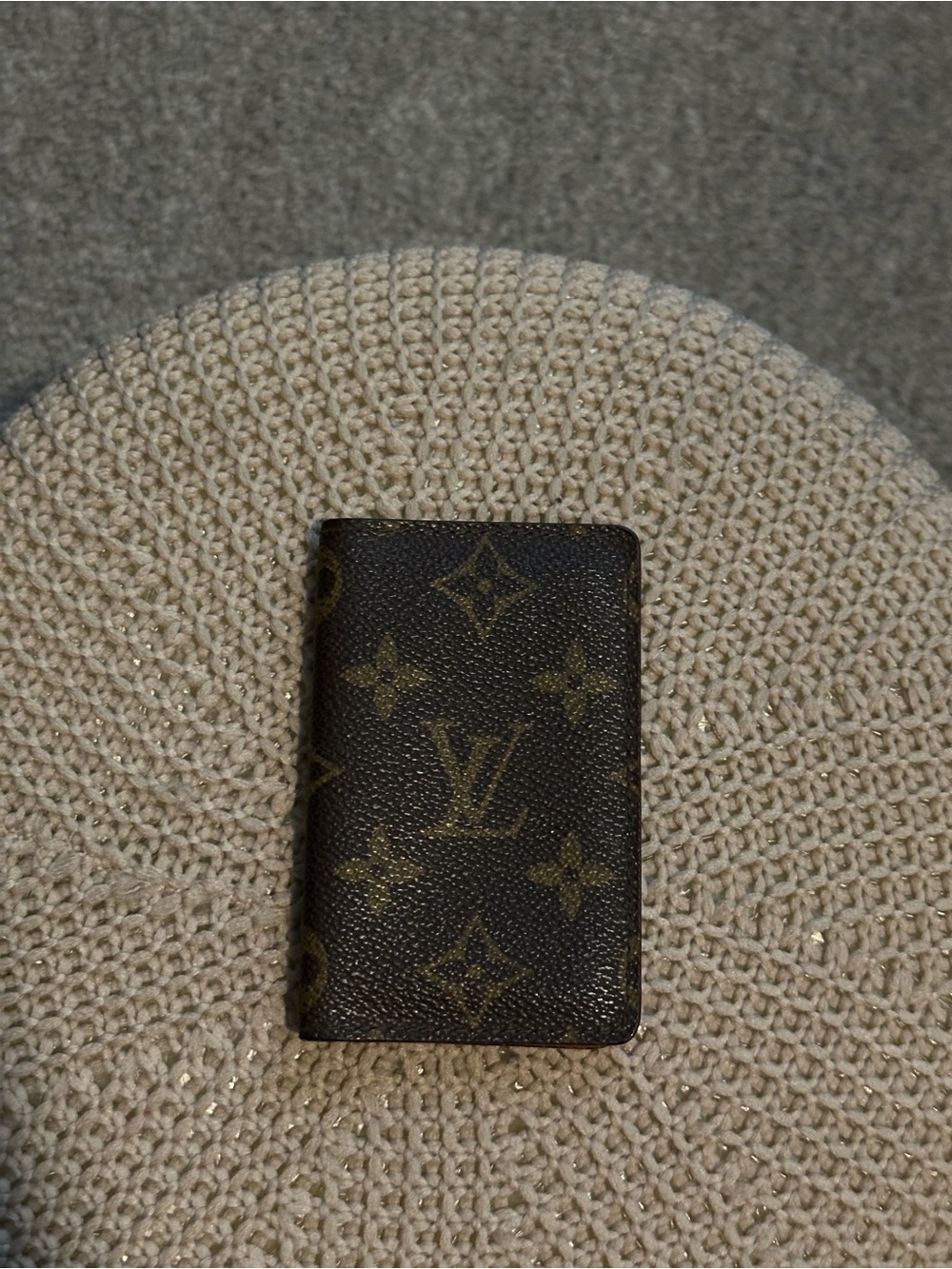 Authentic Louis Vuitton Monogram Brown Card Holder
